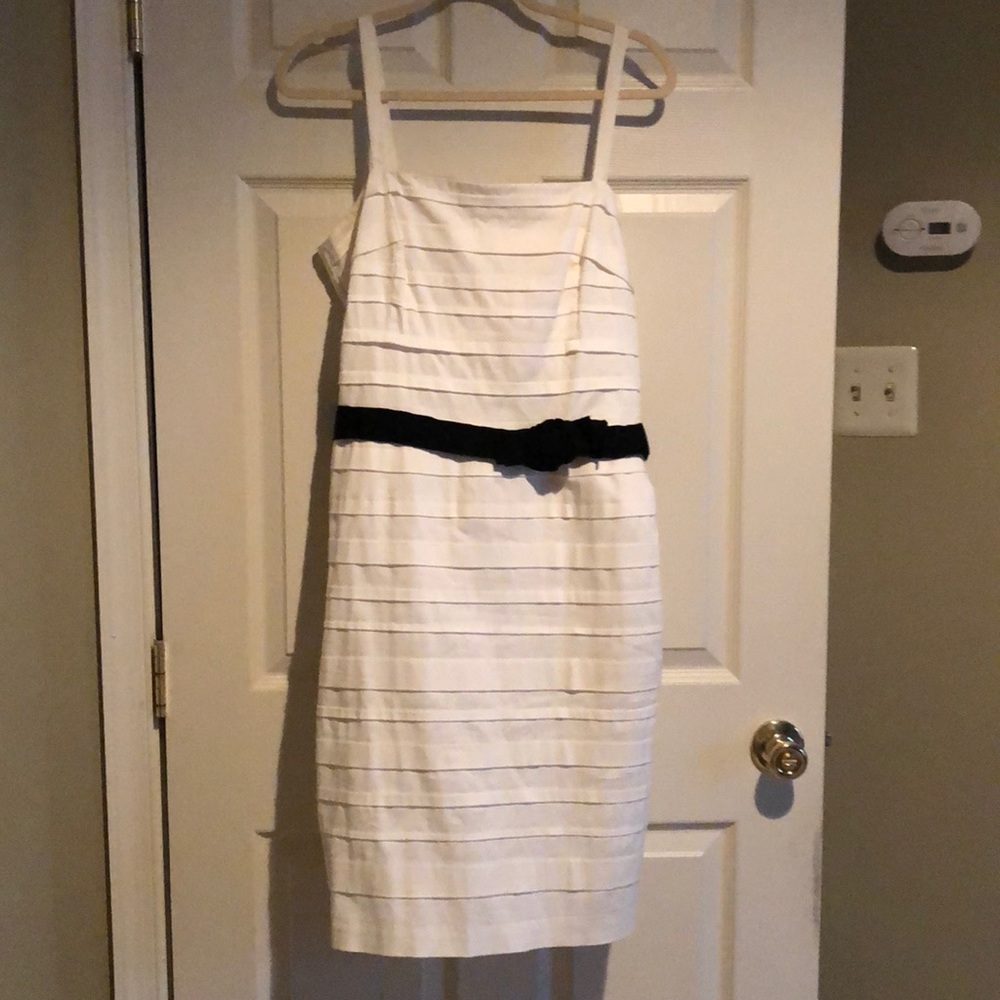 White cocktail dress